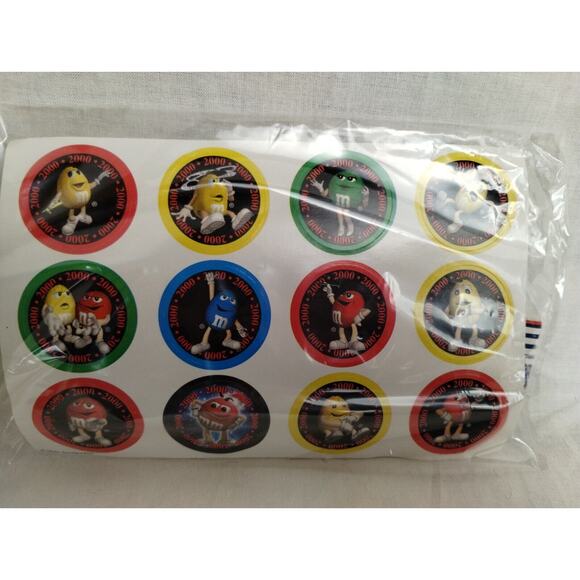 M&M's 2000 Millennium Y2K Time Capsule Kit Toys Opened Sealed Contents Yo-yo - Picture 12 of 13